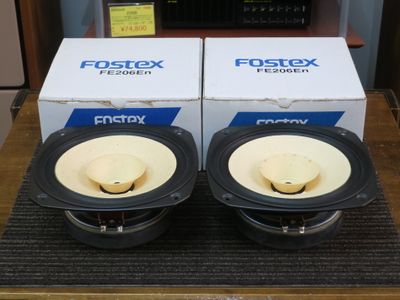 fostex fe206en full range speaker driver